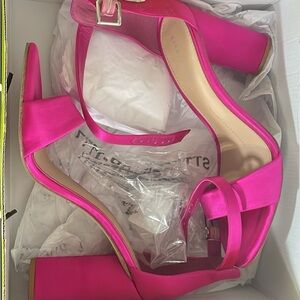 Gianni Bini Hot Pink Block Heels